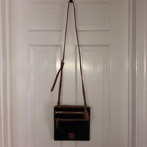 Rooney and Bourne Black and Brown Crossbody